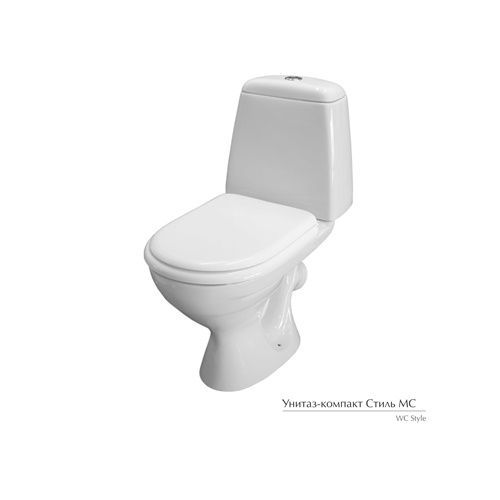 Унитаз-компакт Стиль сиденье мягкое двухрежимная арматура