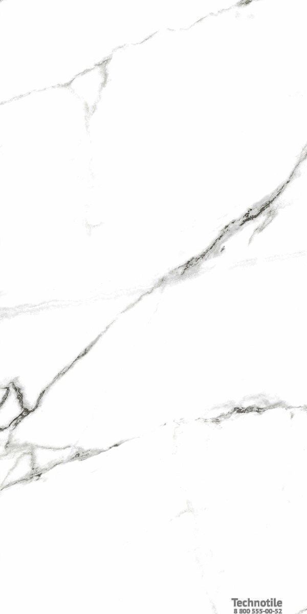 Плитка керамогранит Нейва ГР390 Белый матовый