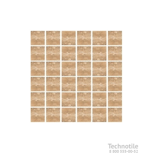 Мозаика керамогранит Тиволи 4 Бежевый матовый