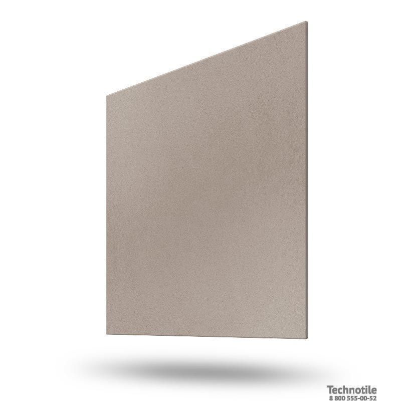 Плитка керамогранит Моноколор UF005 Кофе с молоком антискользящий