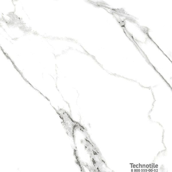 Плитка керамогранит Нейва G390 Белый матовый