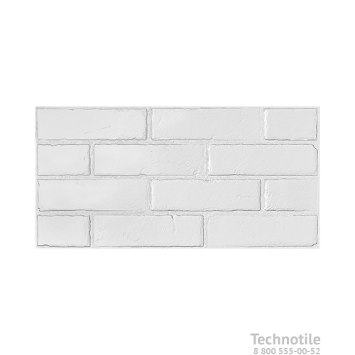 Плитка керамогранит Манчестер 7 Белый матовый