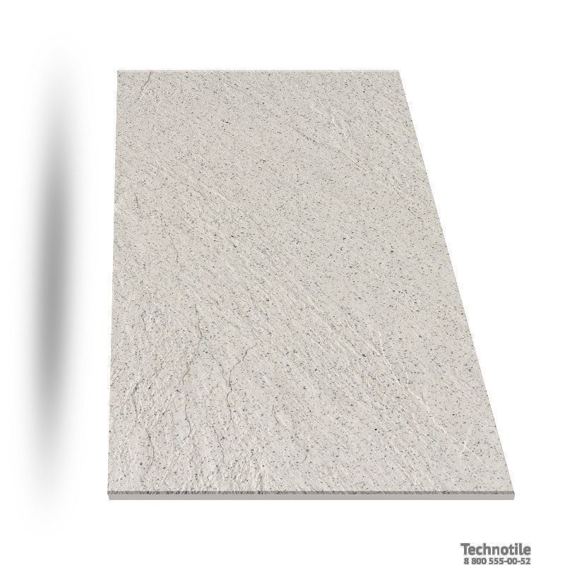 Плитка керамогранит Соль-перец U126 Серо-бежевый рельеф