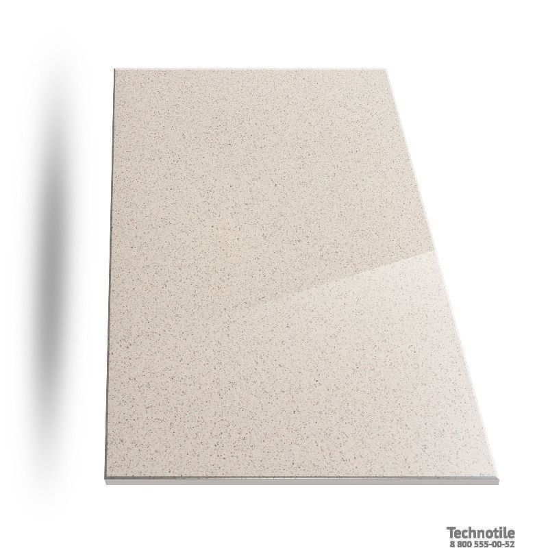 Плитка керамогранит Соль-перец U117 Бежевый полированный