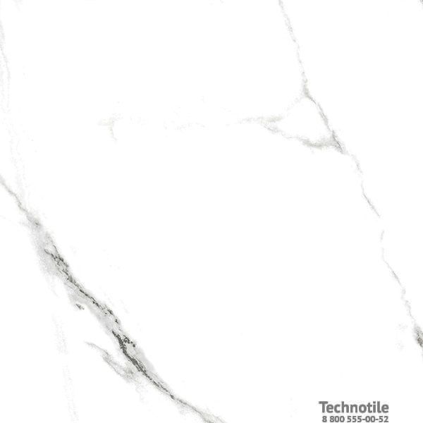 Плитка керамогранит Нейва G390 Белый матовый