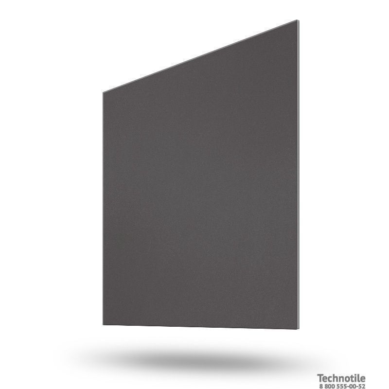 Плитка керамогранит Моноколор UF013 Черный матовый