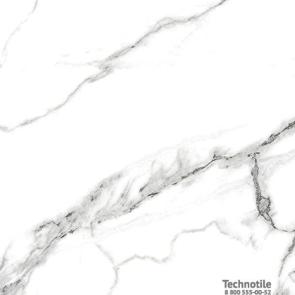 Плитка керамогранит Нейва G390 Белый матовый