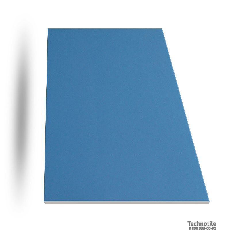 Плитка керамогранит Моноколор UF012 Синий матовый