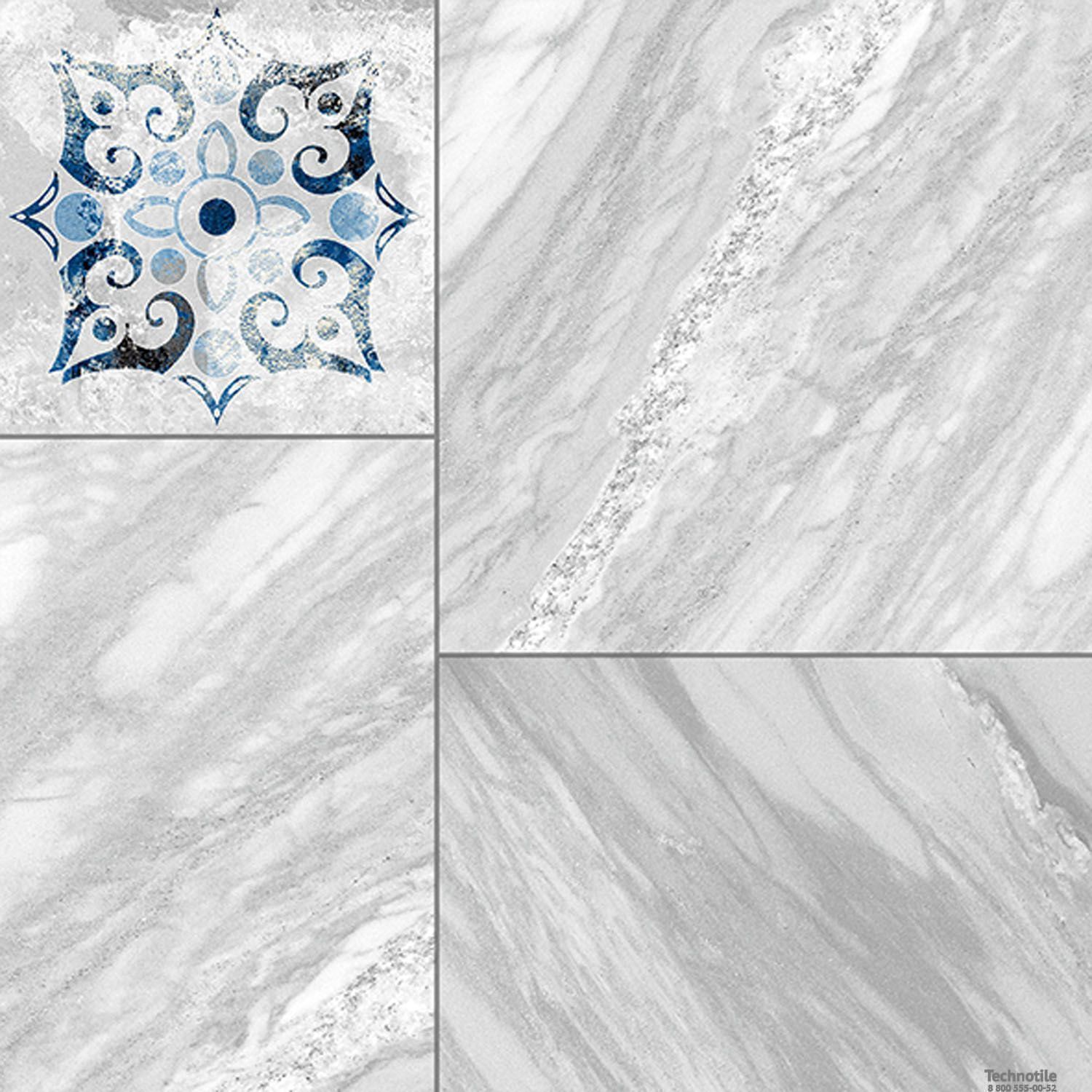 Плитка керамогранит Атриум 1Д Светло-серый матовый