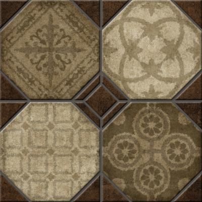 Плитка керамогранит Шале 3Д Бежевый матовый