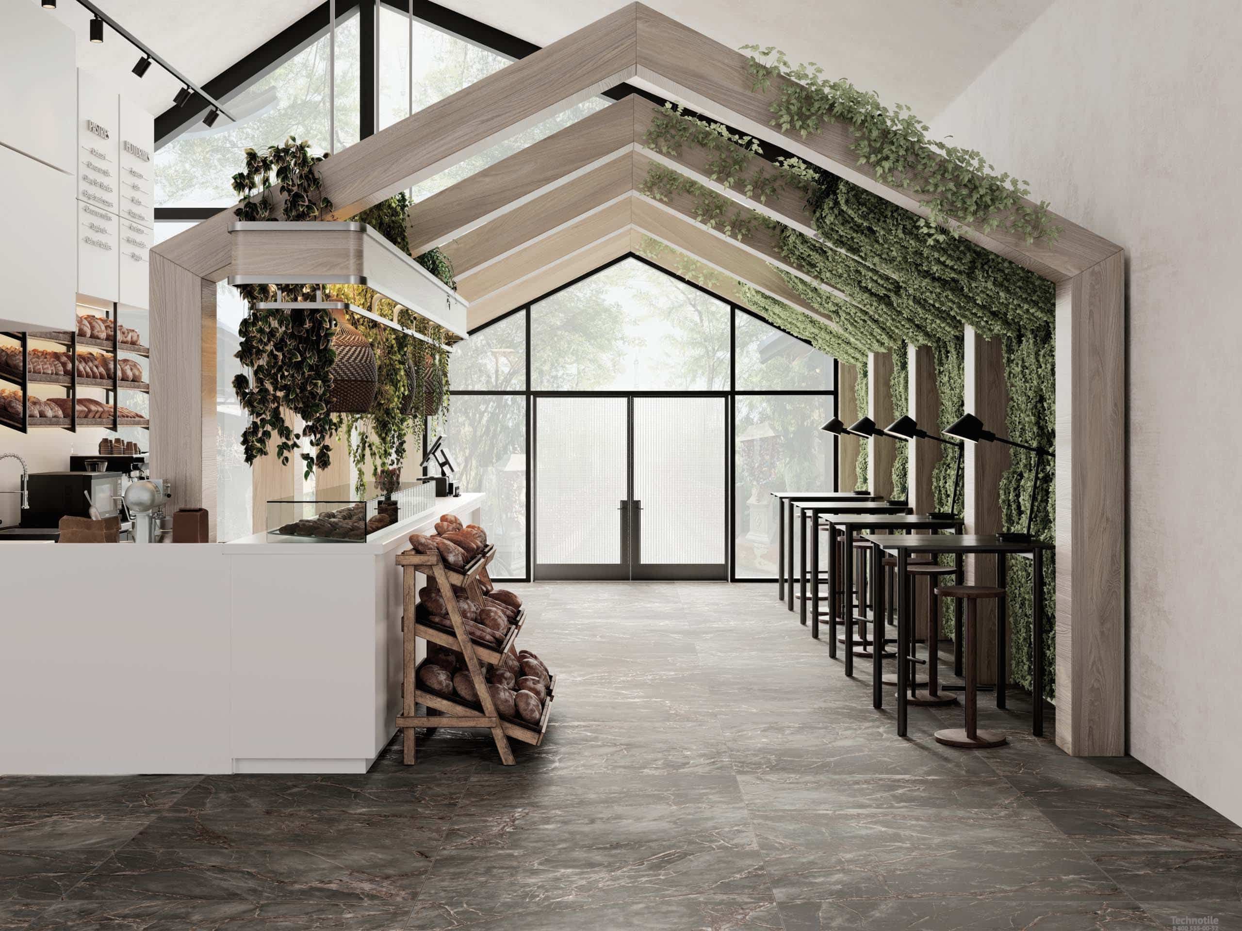 Плитка керамогранит Интенс IN01 Серый матовый