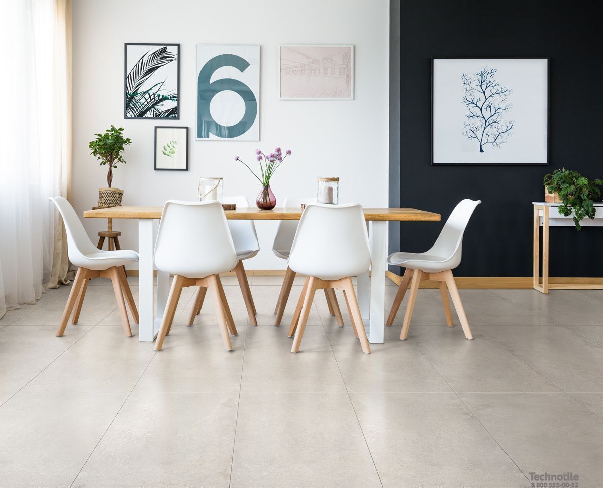 Плитка керамогранит Граните Перла Светло-серый легкое лаппатирование