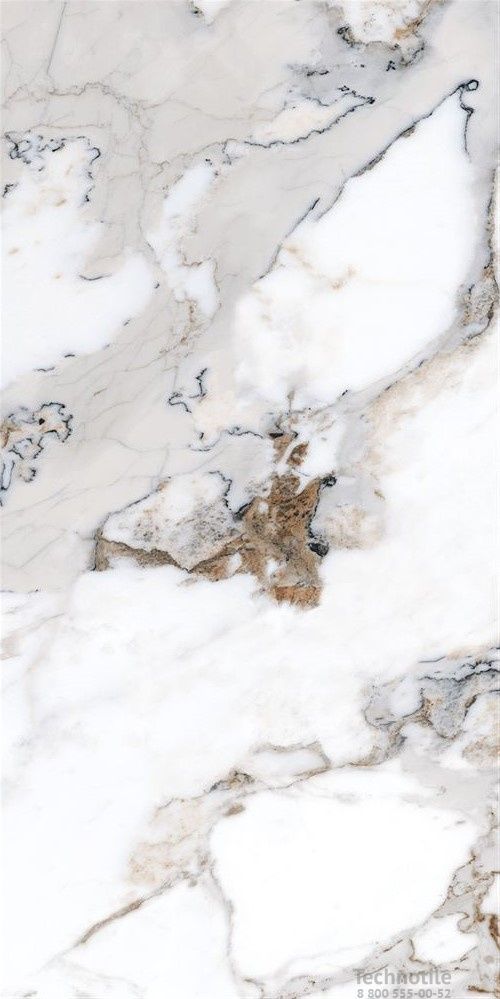 Плитка керамогранит Marble-X Бреча Капрайа Белый полированный