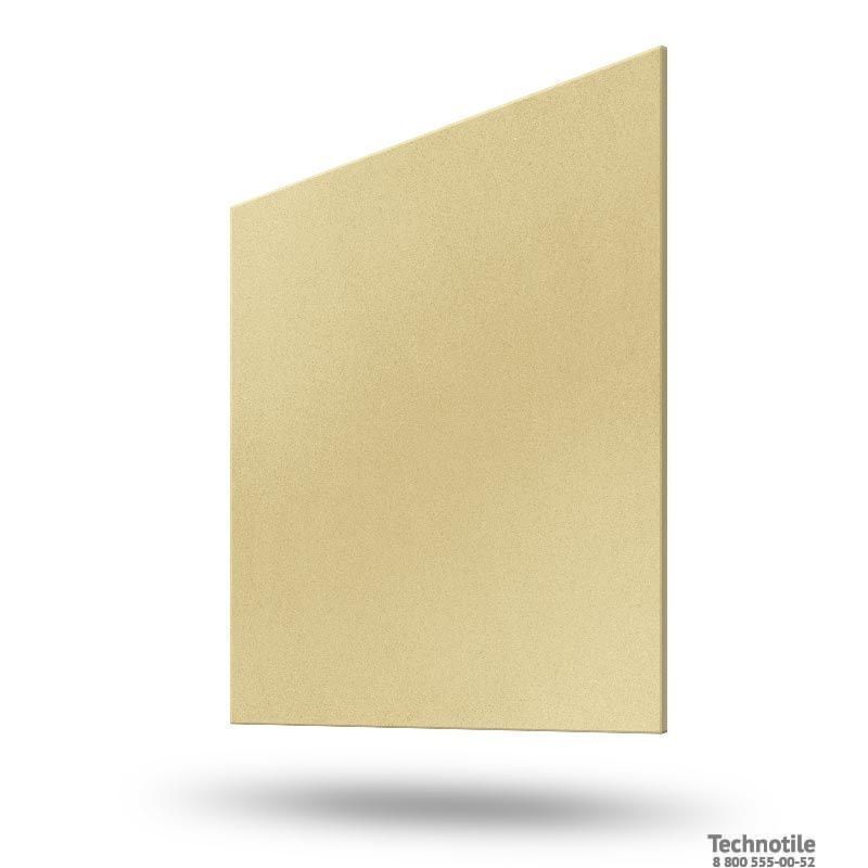 Плитка керамогранит Моноколор UF011 Желтый матовый