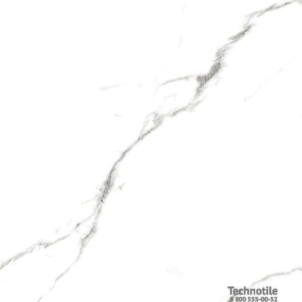 Плитка керамогранит Нейва ГР390 Белый полированный