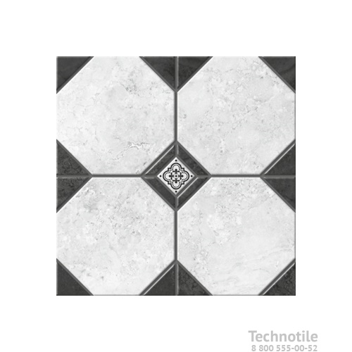 Плитка керамогранит Лимбург 7 Белый матовый