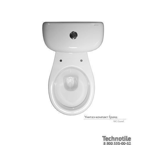 Унитаз-компакт Гранд сиденье мягкое однорежимная арматура со стоп функцией