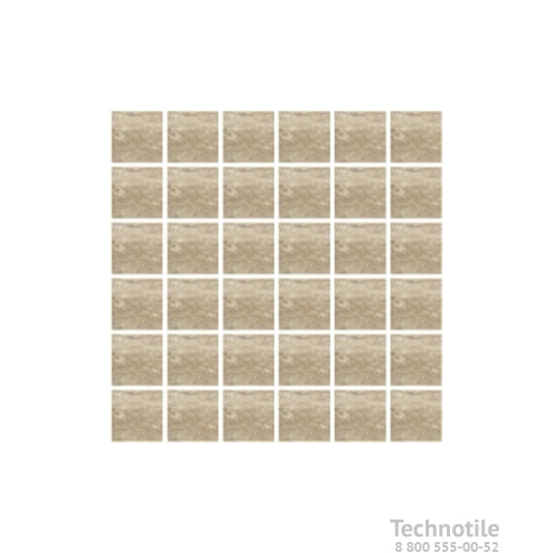 Мозаика керамогранит Тиволи 2 Серый матовый