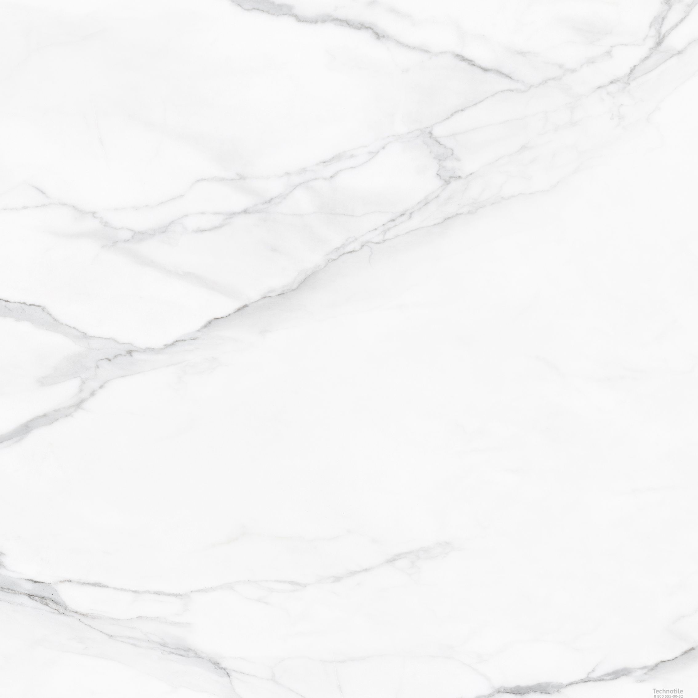 Плитка керамогранит Alpine 01 White матовый