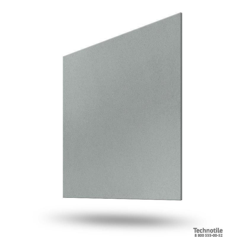 Плитка керамогранит Моноколор UF003 Темно-серый матовый