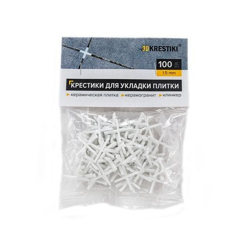 Крестики 1,5мм (100шт) 