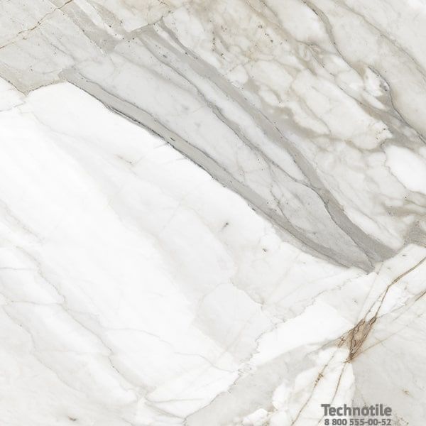 Плитка керамогранит Нейва ГР394 Коричневый полированный