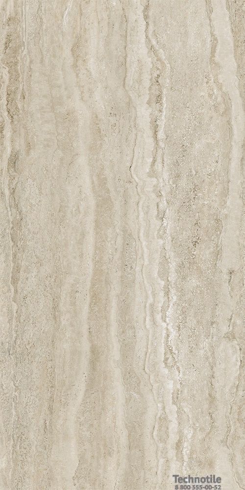 Плитка керамогранит СитиСтоун K951847R Травертин Линейный матовый