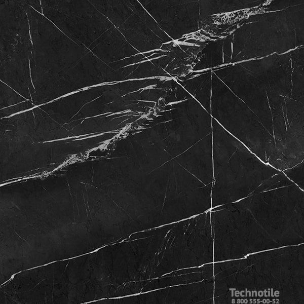 Плитка керамогранит Нейва G395 Черный полированный