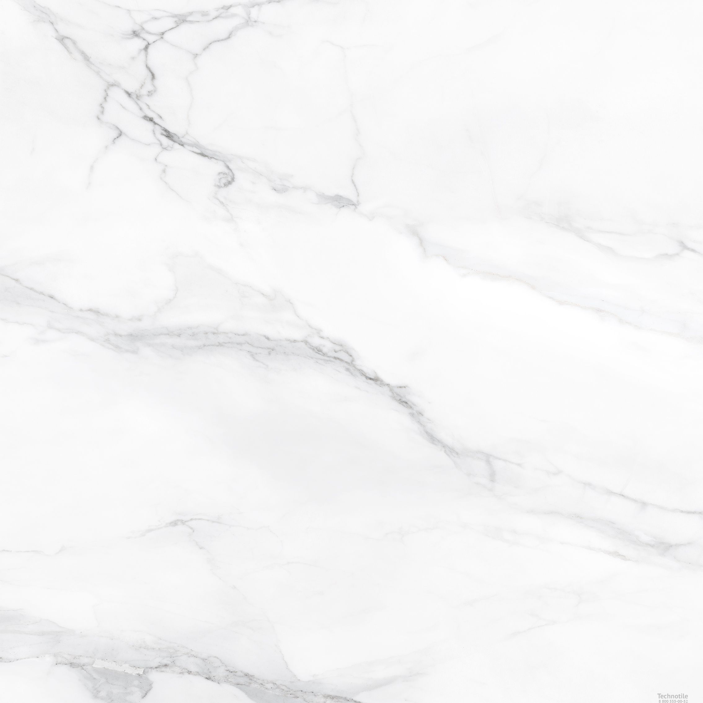 Плитка керамогранит Alpine 01 White матовый