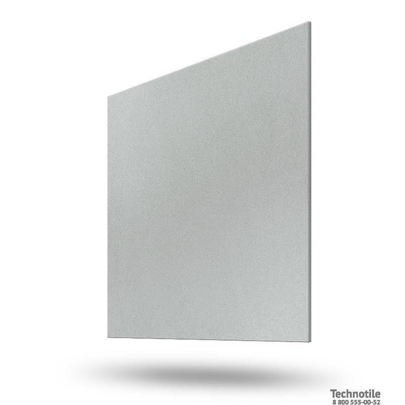 Плитка керамогранит Моноколор UF002 Светло-серый антискользящий