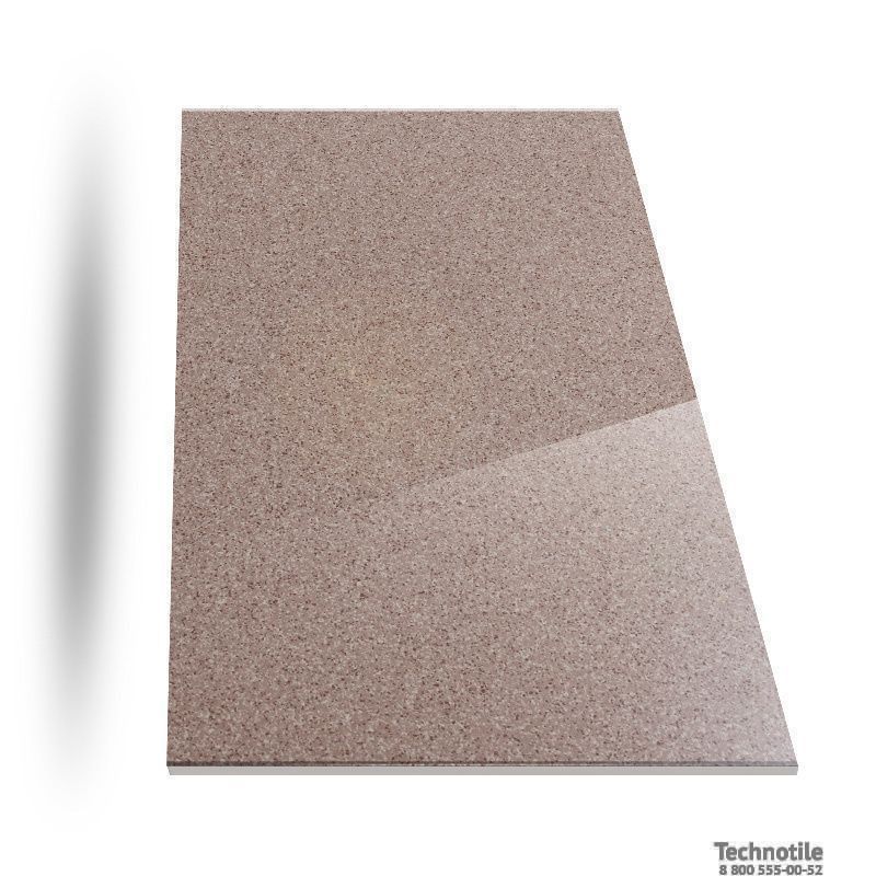 Плитка керамогранит Соль-перец U118 Коричневый полированный