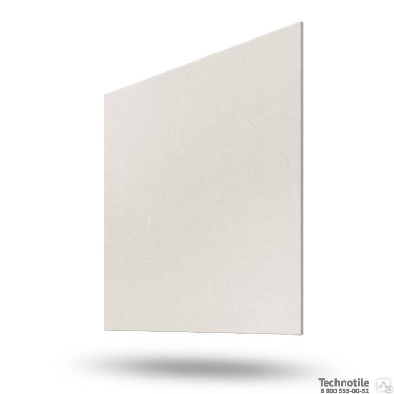 Плитка керамогранит Моноколор U100 Молочный матовый