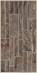 Плитка керамогранит Pave Style G-512 Серо-коричневый структурный