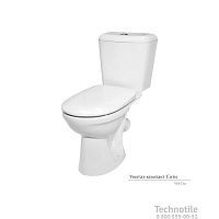 Унитаз-компакт Сити сиденье жесткое однорежимная арматура