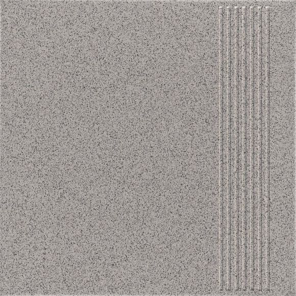 Ступень керамогранит Техногрес Серый матовый