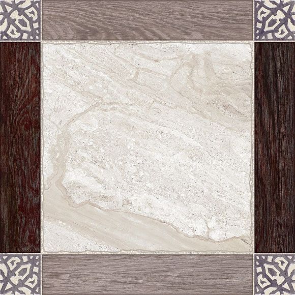 Плитка керамогранит Tuluza 01 Темный матовый