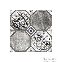 Плитка керамогранит Брюгге 1Д тип 2 Серый матовый