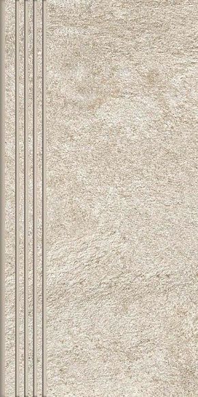 Ступень керамогранит Монтана К-174 Серый структурный