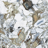 Плитка керамогранит CityMarble Амазония Мультиколор лаппатированный