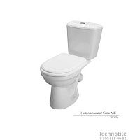 Унитаз-компакт Сити сиденье мягкое двухрежимная арматура