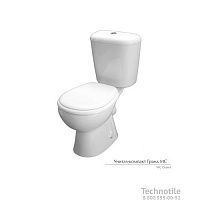 Унитаз-компакт Гранд сиденье мягкое двухрежимная арматура