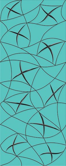 Декор керамический Vela Tiffani Stella глянцевый