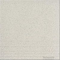 Ступень керамогранит Соль-перец U126 Серо-бежевый матовый